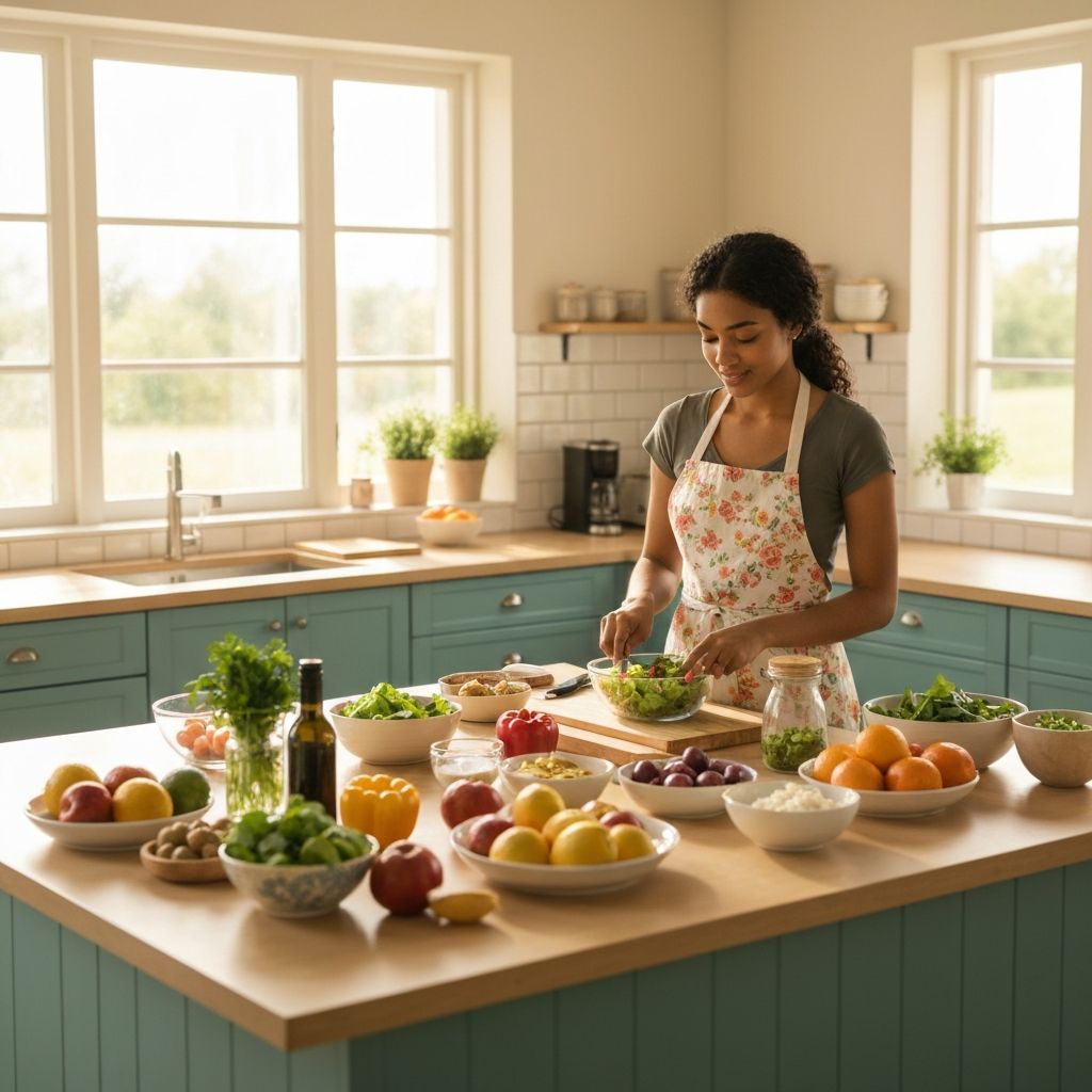 Warme Küchen-Atmosphäre