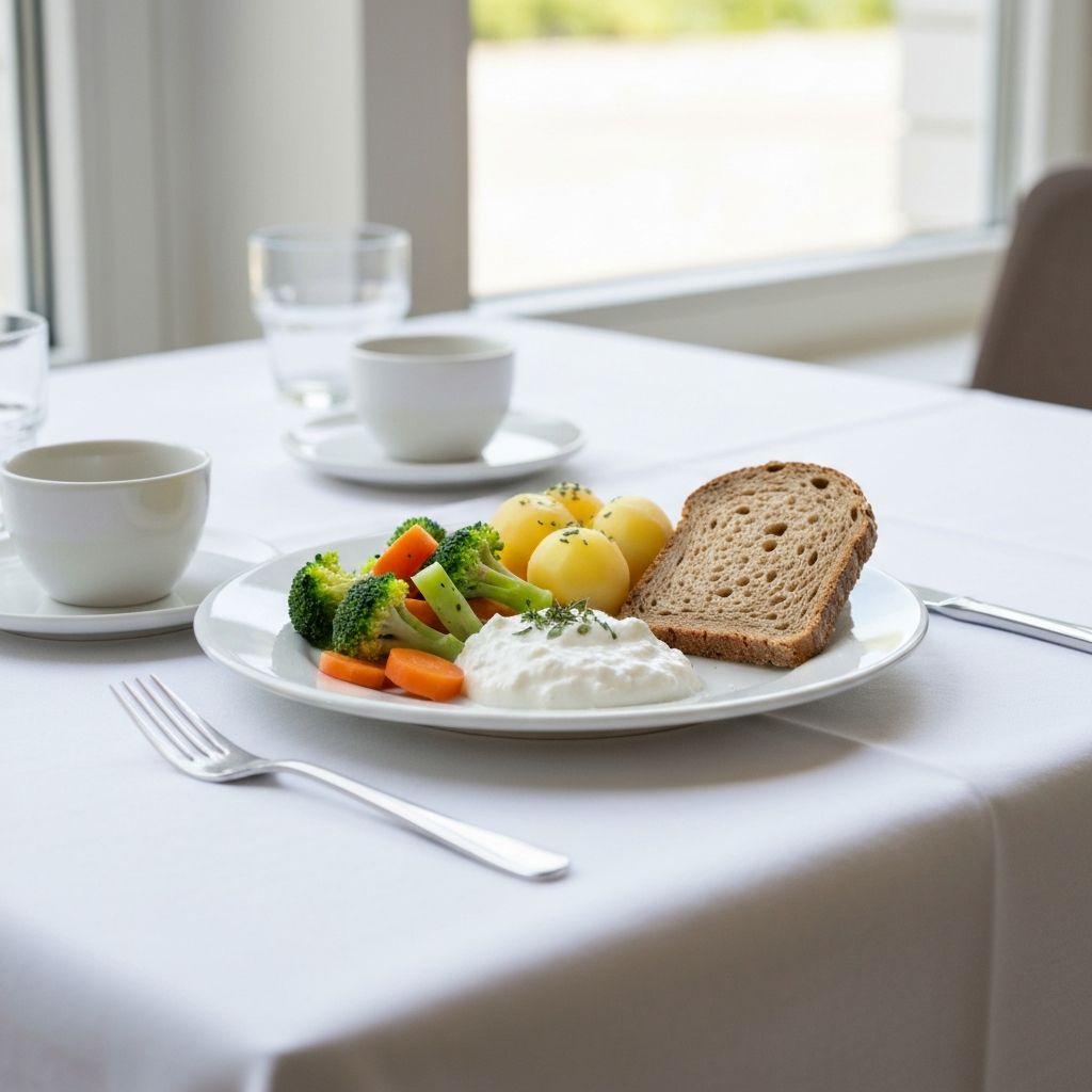 Ausgewogener Teller nach DGE